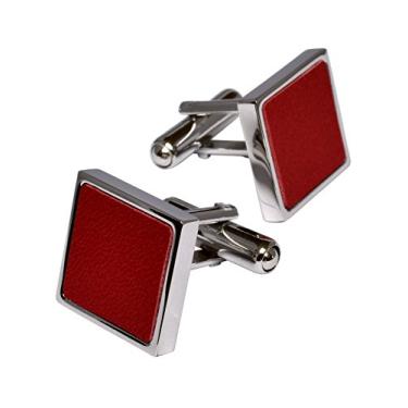 Imagem de [TAVARAT] Abotoaduras masculinas para homens prendedor de gravata genuíno Learher Tps-063, free, latão, Sem Pedra Preciosa