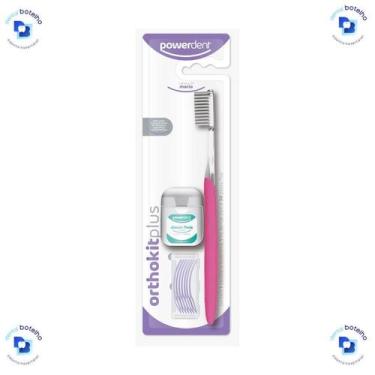 Imagem de Escova (Kit Ortodôntico) Orthokit Plus - Powerdent