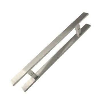Imagem de Puxador para Porta 800mm em Aço Inox 304 Escovado DF926 IL - Italy Lin