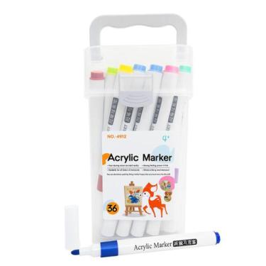 Imagem de Canetinhas de Tinta Premium, Conjuntos de Marcadores Acrílicos para Pi