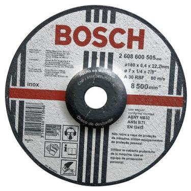 Imagem de Disco de Desbaste Bosch Expert for Inox 180x6,4mm Deprimido