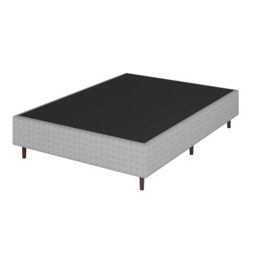 Imagem de Base Cama Box Casal Umaflex Loreto A26 Cinza 