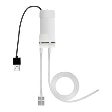 Imagem de Ioensy Bomba d'água autoescorvante USB DC5V, ferramenta elétrica submersível para bombeamento de água para esmerilhadeiras angulares, bonsai, casa, com Filtro de Metal