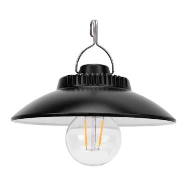 Imagem de Brrnoo Lanterna de Acampamento Portátil de LED, 2 Modos de Brilho Ipx4 Luz da Tenda Com 500mAh Bateria Recarregável, para Camping de Emergência Ao Ar Livre