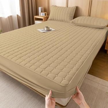 Imagem de Protetor Para Colchão Impermeável Matelado Queen Algodão Lenhçol Proteção Confortável(AVELA,BERÇO)