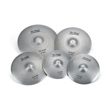 Imagem de Kit De Pratos 14 (Par), 16, 18, 20 On-Stage LVCP5000 - OSS-PERCUSSAO