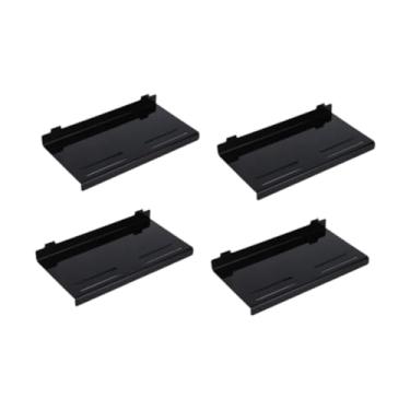 Imagem de ＫＬＫＣＭＳ Organizador de gaveta de especiarias, prateleira expansível para temperos, porta-maquiagem, bandeja multiuso para inserir potes de temperos, gavetas