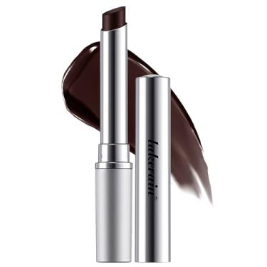 Imagem de Erinde Bálsamo labial matizado, protetor labial hidratante natural brilhante, cor transparente e leve, hidratante para maquiagem e cuidados labiais para reparar lábios secos