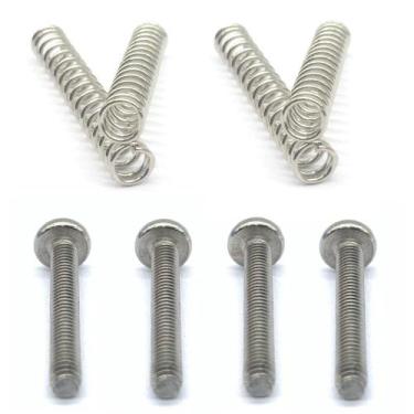 Imagem de kit 4 Mola + 4 parafuso 30mm INOX captador humbucker I.06 - SPIRIT