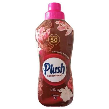 Imagem de Amaciante de Roupas Concentrado Plush 1 Litro Fragrâncias, Flowers
