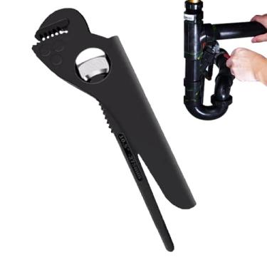 Imagem de Rrlihjgu Chave Stillson - Ajustável 18-30 Cm Chave Canal De Carbon Para Encanador,Ferramenta Antiderrapante para Juntas Porcas Aquecedor Agrícola Lavatório Construção Casa de Banho Garagem