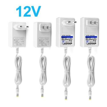 Imagem de Fonte De Alimentação/Adaptador Transformador DC 12V 2A 3A Para Fita De