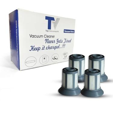 Imagem de Filtro de aspirador de pó de substituição 2156A compatível com Bissell Zing 2156, 2156E, 1665, 16652, 1665W Zing Aspirador sem bolsa, compare com a peça 1613056, pacote com 4