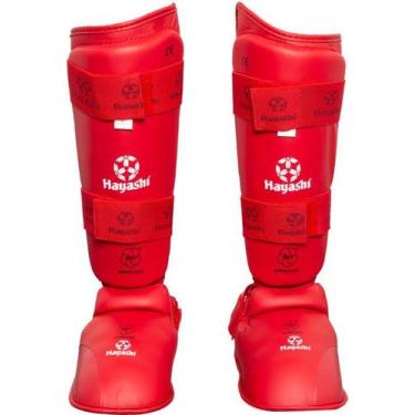 Imagem de Caneleira e Protetor de Pé para Karate - Hayashí - Homologado WKF - HA