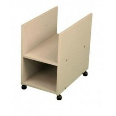 Imagem de Suporte de Cpu Com Rodizio Natural Em Mdf