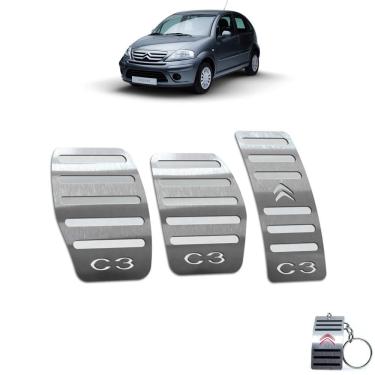 Imagem de Pedaleira Manual Citroen C3 2003 Até 2012 Aço Inox