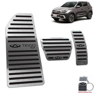 Imagem de Descanso De Pé + Pedaleira Chery Tiggo 5X 2019 2020 Preto