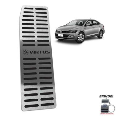 Imagem de Descanso De Pé Aço Inox Virtus 2018 A 2020 Preto