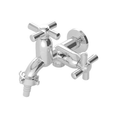 Imagem de Torneira Tanque/máquina C31 Cromada 1/4 De Volta Dn15 - Vedação Mvc