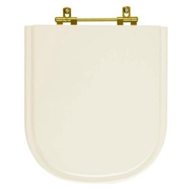 Imagem de Tampa de Vaso Laqueado Life Pergamon para bacia Celite com Ferragem Do