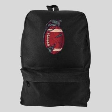 Imagem de Mochila Bolsa Masculina Basica Escolar Pega a Visão Bola Beisebol-Masculino