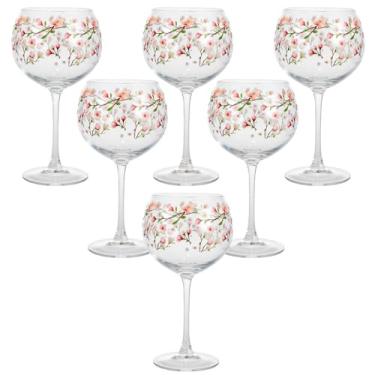 Imagem de Jogo de Taças de Gin Blow Cerejeira 630ml 6 peças - Hauskraft