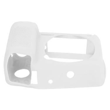 Imagem de Akozon Capa de Câmera Adequada para ZVE10 M2 Digital Antiarranhões Ultrafina de Silicone Macio Capa Protetora Protetora de Manga (Branco)