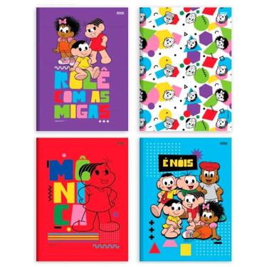 Imagem de Caderno Brochura Turma Da Monica 80F 1 Matéria Pequeno