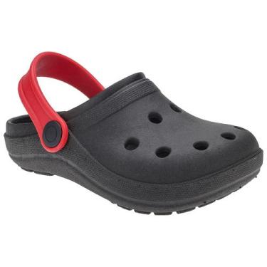 Imagem de Babuche infantil sandalia - VTR-KIDS, Preto, 27/28