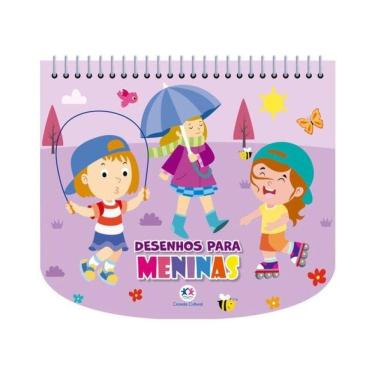 Imagem de Desenhos Para Meninas - Livro Com Canetinha