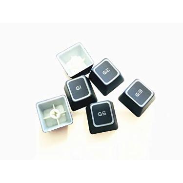 Imagem de Teclas macro G1-G6 Programável Backlit para teclado mecânico Corsair K95 RGB Platinum para jogos, 6 teclas