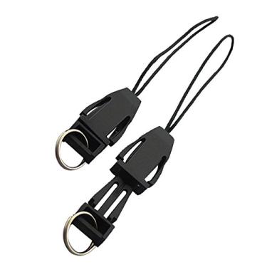 Imagem de Bluemoona 100 peças – Cordão de plástico destacável alça de pulso Lariat Handy 4 chaveiro de telefone plano