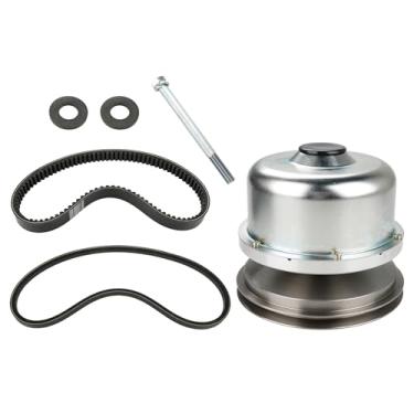 Imagem de JDMON Conjunto de embreagem de acionamento primário com correias compatíveis com Yamaha YDRA Golf Cart Gas G29 YDRA Drive 2007-up e Drive2 2017-up, substituição para J0B-G6201-01-00 JW8-G6201-22-00,