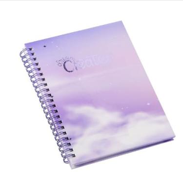 Imagem de Caderno com Capa Dura e Pautado - 130x188mm - Sonhos - 80 Folhas - BRW SUPRIMENTOS