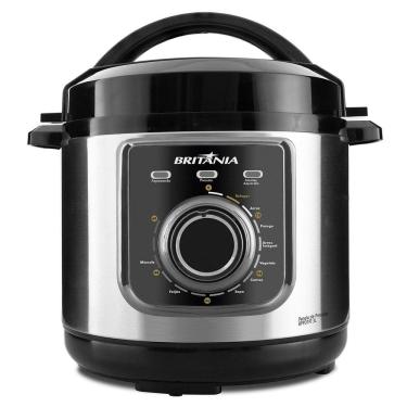 Imagem de Panela De Pressão Britânia BPP01PI Multifuncional 3L 110V