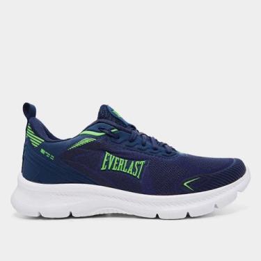 Imagem de Tênis Everlast Vênus II Masculino, Marinho, Verde, 40