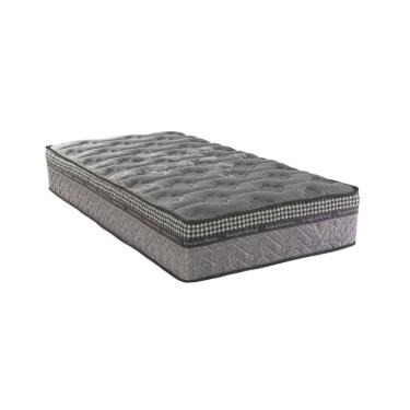 Imagem de Colchão Solteiro Mola Ensacada Vita (28x88x188) Cinza