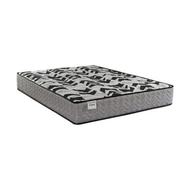 Imagem de Colchão Casal Mola Ensacada Frame (24x138x188) Cinza e Preto