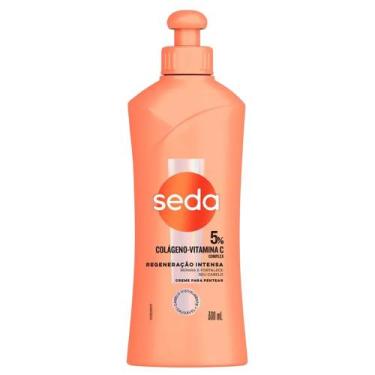 Imagem de Creme Para Pentear Seda Colágeno E Vitamina C 300ml, 300ml