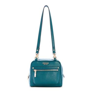 Imagem de GUESS Bolsa de ombro Marsha Box, azul-petróleo