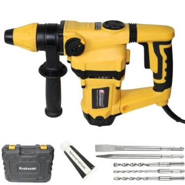 Imagem de Martelete Rotativo Rompedor 1600W SDS Plus Profissional - Knakasaki, 1