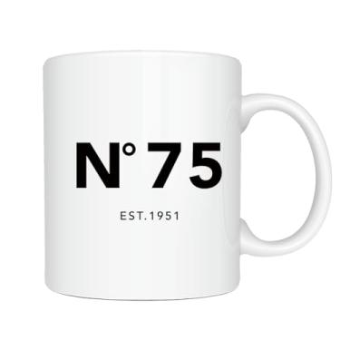 Imagem de NGLIV Presentes de aniversário de 75 anos para mulheres e homens, presentes para aniversário de 75 anos, presentes de 75 anos para mulheres, homens, pai, irmã, melhores amigos, caneca de aniversário