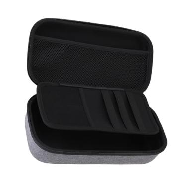 Imagem de SUNGOOYUE Caixa de Suporte para Camisetas de Bolas Cinza EVA Nylon Organizador de Luvas Esportivas à Prova de Choque para Jogadores de Golfe