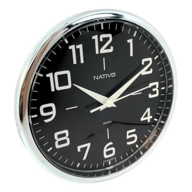 Imagem de 2X Relógio De Parede Grande De Cozinha Sala Números Grandes