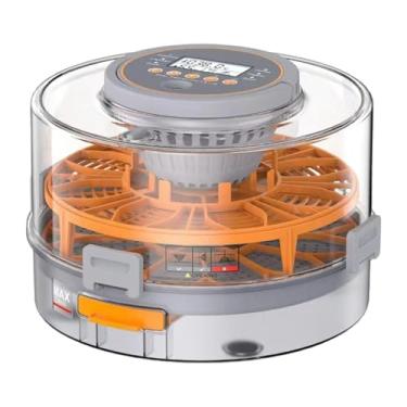 Imagem de predolo Incubadora digital para ovos, controle de temperatura e umidade, mesa para virar ovos, chocadeira automática para aves, pombos, gansos e codornas, para 20 Ovos