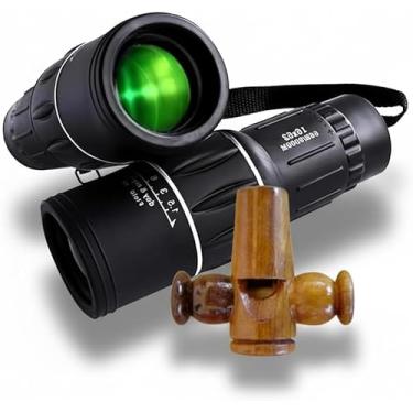 Imagem de Apito De Madeira Inhambu Chororó + Luneta Observação de Pássaros