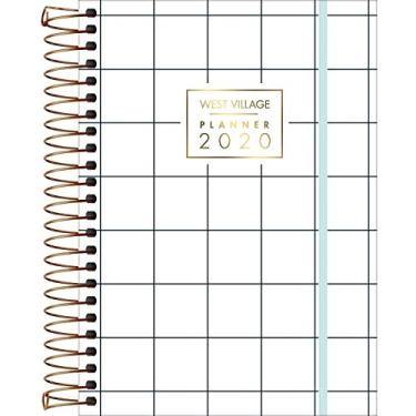 Imagem de Agenda Tilibra 2020 West Village Planner Capa Dura 80 Folhas - Pacote com 5, Tilibra, 17.495, Multicolorido