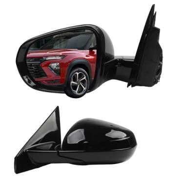 Imagem de Dasbecan Espelho retrovisor lateral compatível com Chevy/Chevrolet Trailblazer LT 2021-2024 Power Heated Power Glass Door Retrovisor Driver Left GM1320670 42725571-PFM (5 pinos)