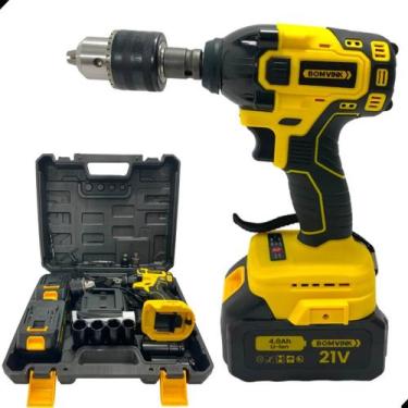 Imagem de Parafusadeira Bivolt Com Bateria De Alta Capacidade - GBG STORE