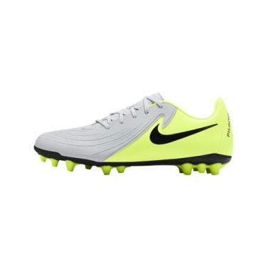 Imagem de Nike Chuteiras Phantom GX 2 Academy AG de cano baixo (FJ2552-003, prata metálico/volt/preto), Prata metálica/Volt/Preto, 39